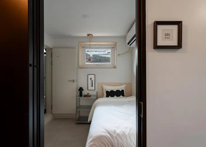 Appart hôtel Stroll Seoul, Jongno, Dongmyo, Rooftop, Subway 2min, Luggage Storage Séoul